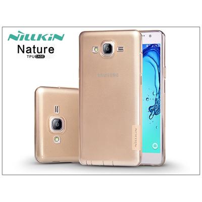Samsung G6000 Galaxy On7 szilikon hátlap - Nillkin Nature - aranybarna