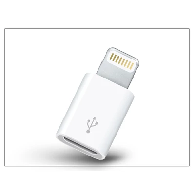 Apple iPhone 5/5S/5C/SE/iPad 4/iPad Mini Lightning - micro USB adapter - utángyártott