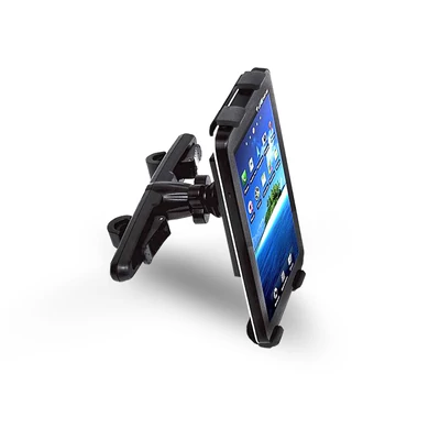 Univerzális fejtámlára szerelhető Tablet PC autós tartó 7 - 12" méretű készülékekhez - Choyo 2304-CE - fekete