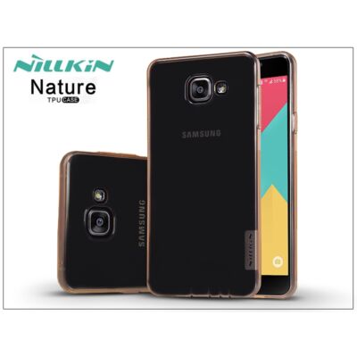 Samsung A710F Galaxy A7 (2016) szilikon hátlap - Nillkin Nature - aranybarna