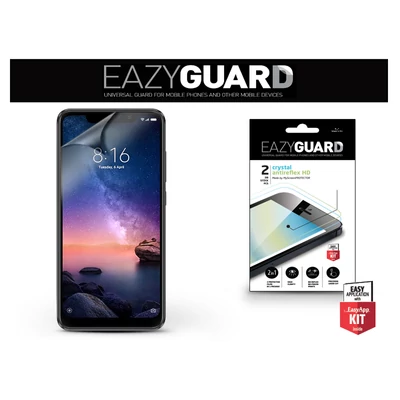 Xiaomi Redmi Note 6 Pro képernyővédő fólia - 2 db/csomag (Crystal/Antireflex HD)