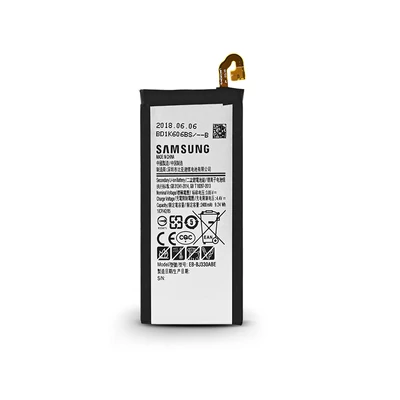 Samsung J330F Galaxy J3 (2017) gyári akkumulátor - Li-Ion 2400 mAh - EB-BJ330ABE (ECO csomagolás)