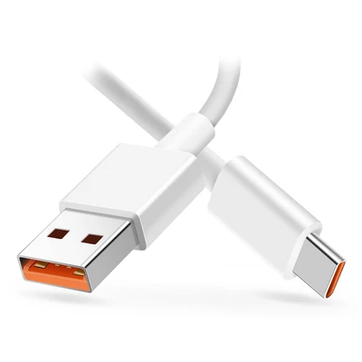 USB - USB Type-C gyári adat- és töltőkábel 100 cm-es vezetékkel - 5A - white (ECO csomagolás)