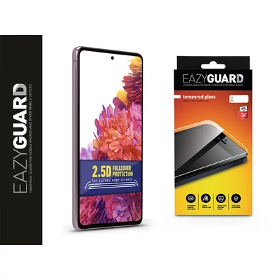 Samsung G780F Galaxy S20 FE/S20 FE 5G gyémántüveg képernyővédő fólia - Diamond Glass 2.5D Fullcover - fekete