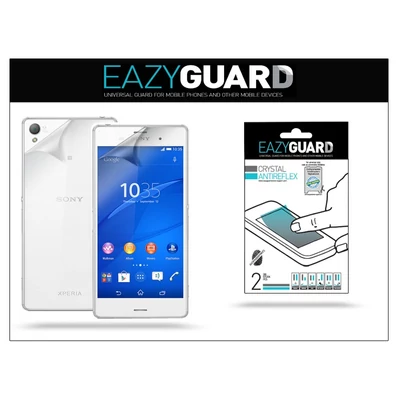 Sony Xperia Z3 (D6603) képernyő- és hátlapvédő fólia - 2 szett/csomag (Crystal/Antireflex HD)