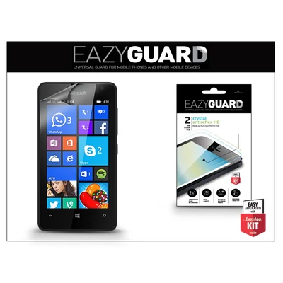 Microsoft Lumia 430 képernyővédő fólia - 2 db/csomag (Crystal/Antireflex HD)