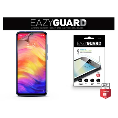 Xiaomi Redmi Note 7/Redmi Note 7 Pro képernyővédő fólia - 2 db/csomag (Crystal/Antireflex HD) 