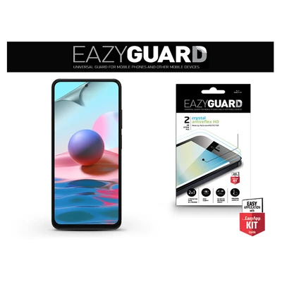 Xiaomi Redmi Note 10/Note 10S képernyővédő fólia - 2 db/csomag (Crystal/Antireflex HD)