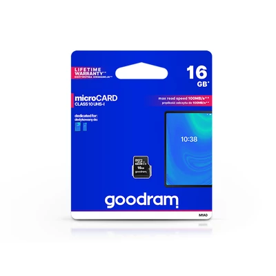 16 GB microSDHC™ UHS-I U1 Class 10 memóriakártya 100/10 