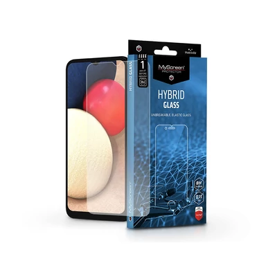 Samsung A025F Galaxy A02s/A02/M02/M02s rugalmas üveg képernyővédő fólia - MyScreen Protector Hybrid Glass - transparent