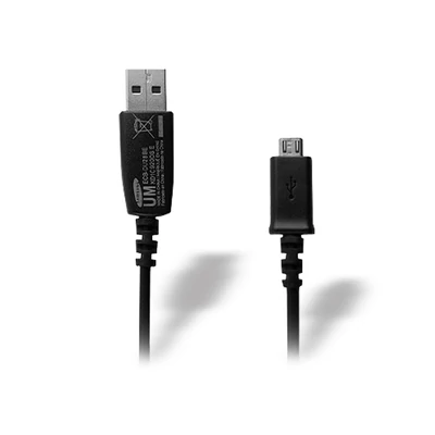 Samsung gyári micro USB adat- és töltőkábel - ECB-DU28BE black (ECO csomagolás)