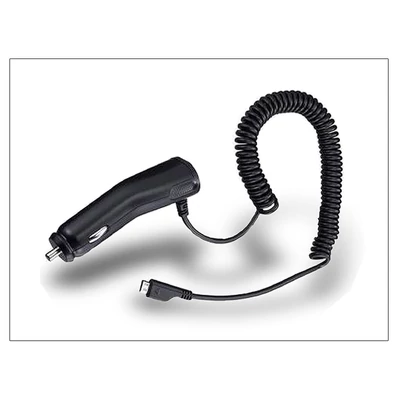Samsung gyári micro USB szivargyújtós töltő - 5V/0,7A - ACADU10CBE (csomagolás nélküli)