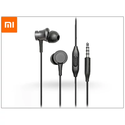 Xiaomi Mi Basic gyári sztereó headset - 3,5 mm jack - ZBW4354TY - fekete