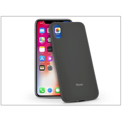 Apple iPhone X szilikon hátlap - Roar All Day Full 360 - fekete