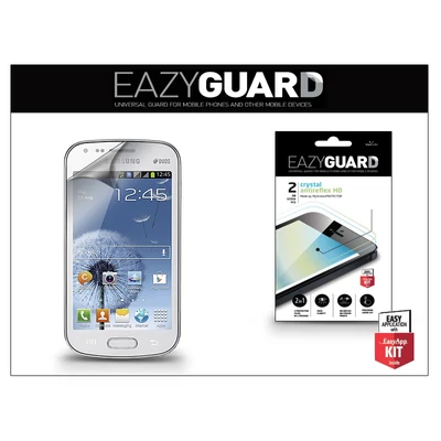 Samsung S7562 Galaxy S Duos képernyővédő fólia - 2 db/csomag (Crystal/Antireflex HD)