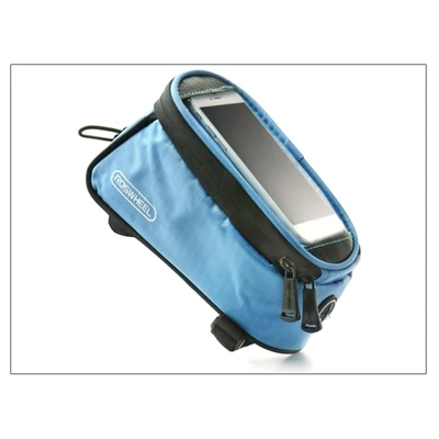 Univerzális kerékpárra szerelhető telefontartó táska max.5,5" méretű készülékekhez - Roswheel - kék