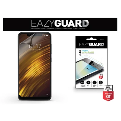 Xiaomi Pocophone F1 képernyővédő fólia - 2 db/csomag (Crystal/Antireflex HD)