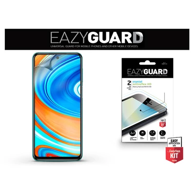 Xiaomi Redmi Note 9 Pro/Note 9S/Mi 10T Lite képernyővédő fólia - 2 db/csomag (Crystal/Antireflex HD)