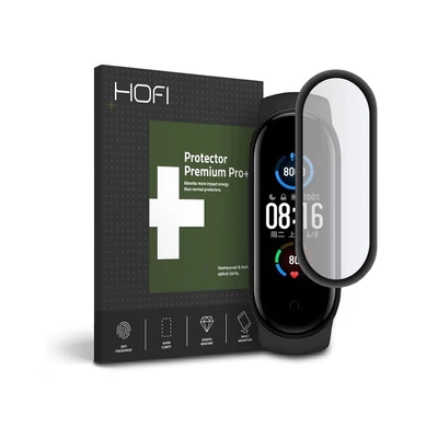 HOFI Hybrid Glass üveg képernyővédő fólia - Xiaomi Mi Smart Band 5 - black