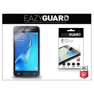 Samsung J120F Galaxy J1 (2016) képernyővédő fólia - 2 db/csomag (Crystal/Antireflex HD)
