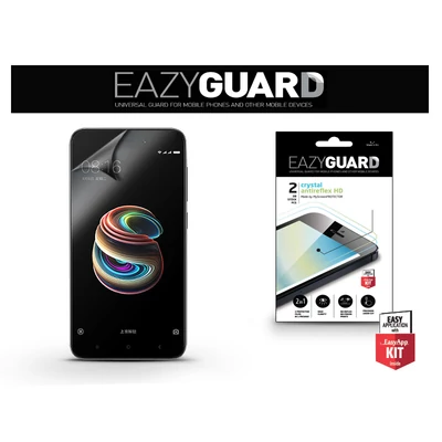 Xiaomi Redmi 5A képernyővédő fólia - 2 db/csomag (Crystal/Antireflex HD)
