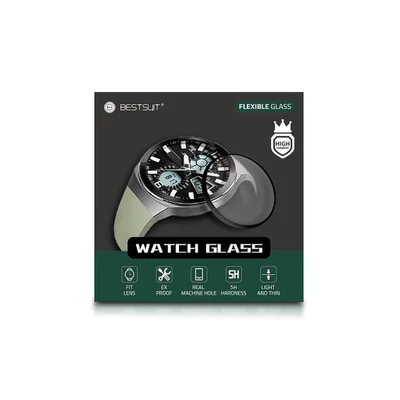 Huawei Watch GT 2 (46 mm) üveg képernyővédő fólia - Bestsuit Flexible Nano Glass 5H