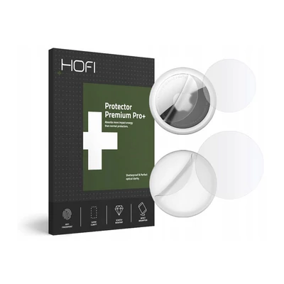 HOFI Hydrogel Pro+ képernyővédő fólia rugalmas TPU műanyagból - Apple AirTag - 2 db/csomag 