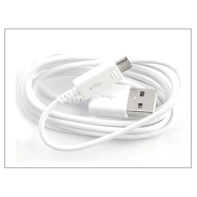 Samsung gyári micro USB adat- és töltőkábel - EP-DG920UWE white (ECO csomagolás)