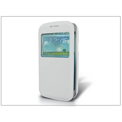 Samsung i8260 Galaxy Core S-View flipes tok - fehér
