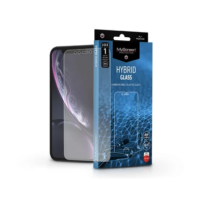 Apple iPhone XR/11 rugalmas üveg képernyővédő fólia - MyScreen Protector Hybrid Glass - transparent