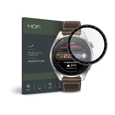 HOFI Hybrid Glass üveg képernyővédő fólia - Huawei Watch 3 Pro (48 mm) - black