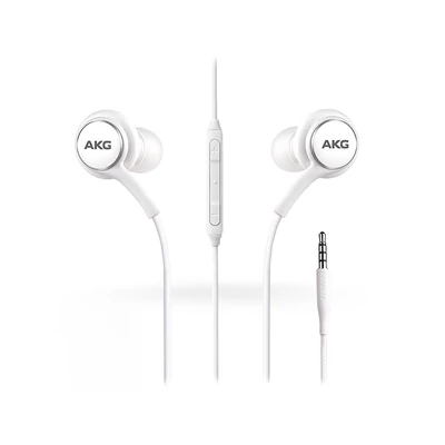 Samsung gyári sztereó J.B. szett - EO-IG955 white tuned by AKG - 3,5 mm jack - (ECO csomagolás)