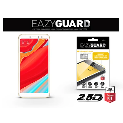 Xiaomi Redmi S2/Y2 gyémántüveg képernyővédő fólia - Diamond Glass 2.5D Fullcover - fehér