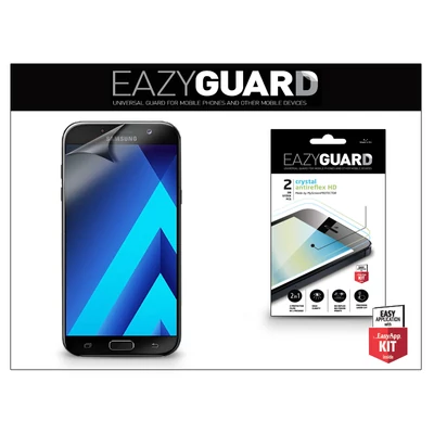 Samsung A720F Galaxy A7 (2017) képernyővédő fólia - 2 db/csomag (Crystal/Antireflex HD)