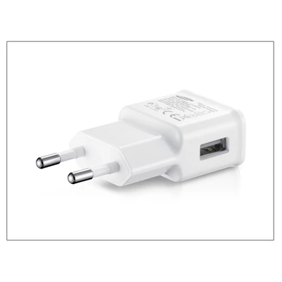 Samsung gyári USB hálózati töltő adapter - 5V/2A - ETA-U90EWEG white (ECO csomagolás)