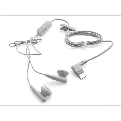 Samsung D900/D520/E250/U700/D800/C170 gyári sztereó felvevős J.B. szett - AAEP402MBE silver (csomagolás nélküli)