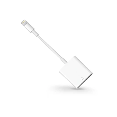 Apple iPhone 5/5S/5C/SE/iPad 4/iPad Mini eredeti, gyári Lightning - SD-kártyaolvasó adapter - MD822ZM/A 