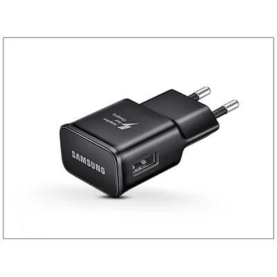 Samsung gyári USB hálózati töltő adapter - 5V/2A - EP-TA20EBE black - Adaptive Fast Charging (ECO csomagolás)
