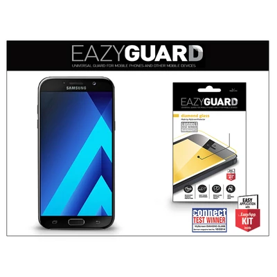 Samsung A720F Galaxy A7 (2017) gyémántüveg képernyővédő fólia - 1 db/csomag (Diamond Glass)