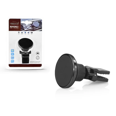 Univerzális szellőzőrácsba illeszthető mágneses autós tartó - Choyo 2305-BI - fekete