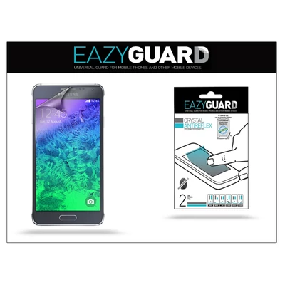 Samsung SM-G850 Galaxy Alpha képernyővédő fólia - 2 db/csomag (Crystal/Antireflex HD)