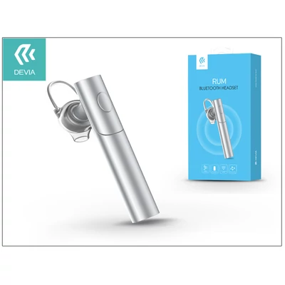 Devia RUM Bluetooth headset v4.1 - MultiPoint - Music Streaming - silver