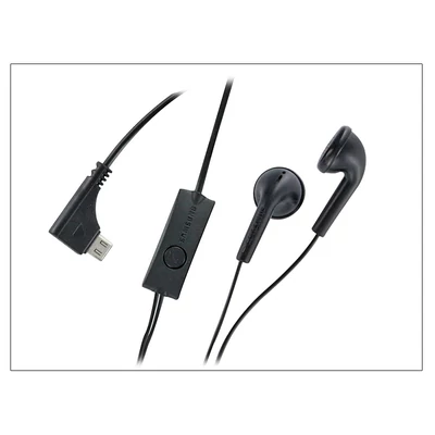 Samsung micro USB gyári sztereó felvevős J.B. szett - EHS49UD0ME black (csomagolás nélküli)