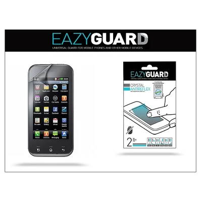 LG E730 Optimus Sol képernyővédő fólia - 2 db/csomag (Crystal/Antireflex)