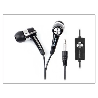 Samsung gyári felvevős sztereó J.B. szett - AAEP433JBE (csomagolás nélküli) - 3,5 mm jack - fekete csatlakozós