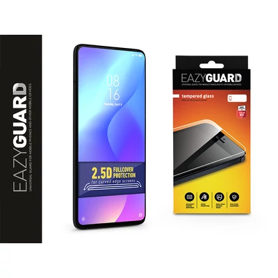 Xiaomi Mi 9T Pro gyémántüveg képernyővédő fólia - Diamond Glass 2.5D Fullcover - fekete