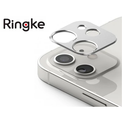 Ringke Camera Sytling hátsó kameravédő borító - Apple iPhone 12 - silver
