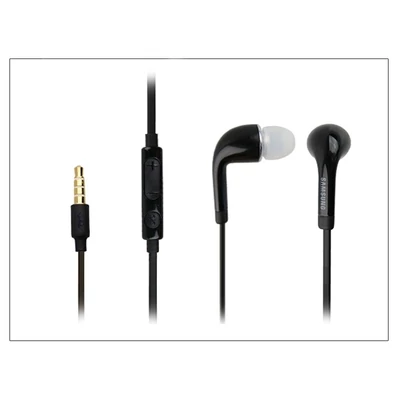 Samsung gyári sztereó J.B. szett - EO-EG900BB black - 3,5 mm jack (ECO csomagolás)