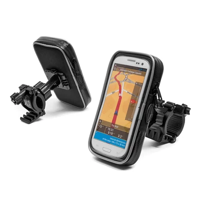 Univerzális kerékpárra/motorkerékpárra szerelhető, vízálló telefontartó - Extreme-177