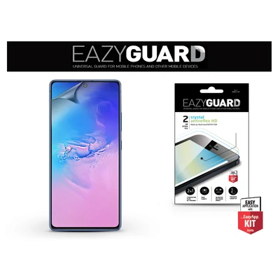 Samsung G770F Galaxy S10 Lite képernyővédő fólia - 2 db/csomag (Crystal/Antireflex HD)